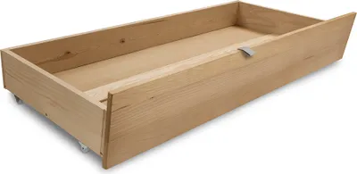 Produktbild von Massivholz Bett-Schubkasten 2er Set, Kiefer massiv, UPPSALA-137, B/H/T ca. 67,5/25/141 cm