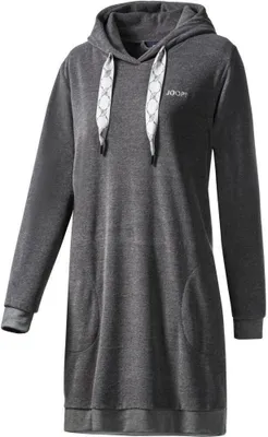 Produktbild von LOESCHEN JOOP! Damen Hoodie, extraleicht 1658 Farbe grau-melange Größe M