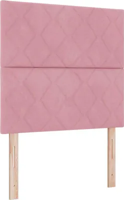 Produktbild von vidaXL Kopfteil Rosa 90 cm Samt