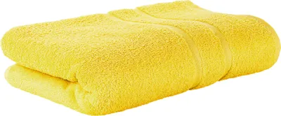 Obrázek produktu pro Prémiový froté osuška 100 x 150 cm, žlutá, od StickandShine, gramáž 500 g/m², 100 % bavlna