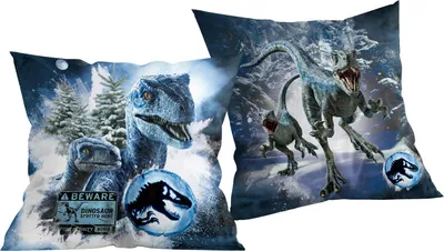 Immagine prodotto di 40x40 Jurassic World Dinosaurier T-Rex Kissen