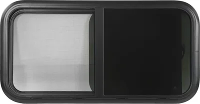 Produktbild von L1200 H500mm RV-Schiebefenster aus gehärtetem Glas, insektensicher, UV-blockierend, für Fracht-Pferdeanhänger, Marine, 38–43 mm/1,5–1,7 Zoll Wandstärke