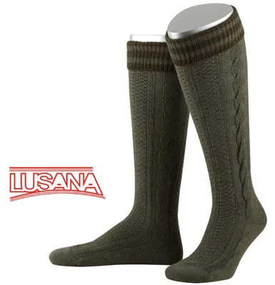 Produktbild von Lusana Trachtenstrümpfe, handgekettel