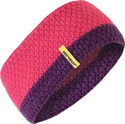 Produktbild von Stirnband Sensor gestrickt rosa 18200077