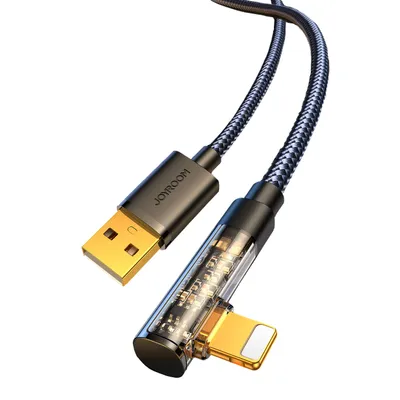Obrázok produktu pre Uhlový rýchlonabíjací a dátový kábel Joyroom, USB