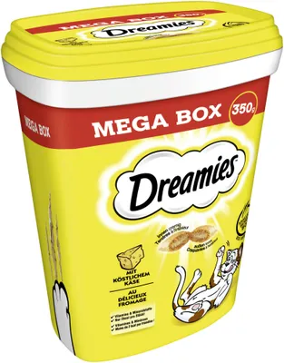 Zdjęcie produktu dla Dreamies 4008429111464, Przekąski, Kot, Ser, 350 g