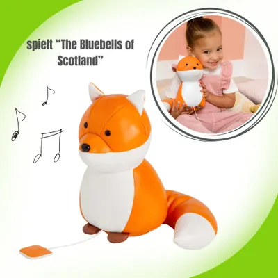 Image de Little Big Friends Animaux musicaux / Boîte à musique, Couleur:Richard le renard