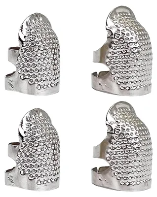 4 Näh-Fingerhüte, 0,01 kg, 1,8 x 4,5 x 7,2 cm