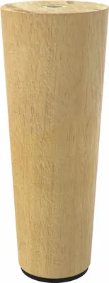 Obrázok produktu pre vidaXL Nábytkové nohy 12 ks hnedé Ø 44 x 100 mm Masívne eukalyptové drevo