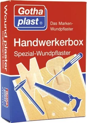 Produktbild von Spezialpflaster Gothaplast Handwerker Box, 7-tlg.