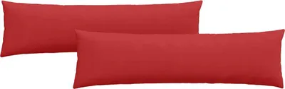 Immagine prodotto di vidaXL Cuscini per divano 2 pezzi Rosso 145 x 40 cm tessuto
