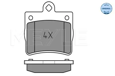 Produktbild von MEYLE 025 219 0015 Bremsbeläge Hinten passend für MERCEDES-BENZ C-Klasse Limousine (W202)