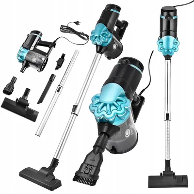 Obrázek produktu pro Vysavač 2 v 1, Zyklon, 600 W, HEPA filtr, antibakteriální, bezsáčkový, lehký, značka Kalorik