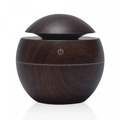 Immagine prodotto di Umidificatore Herzberg Diffusore di oli aromatici Legno Scuro