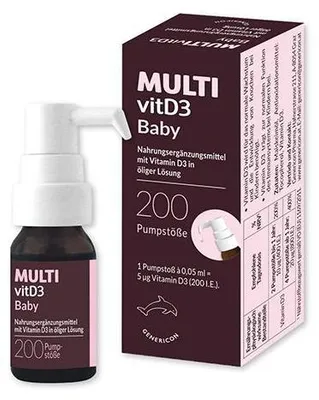 Image de Multivitd3 Baby Pumping Solution 10 ml