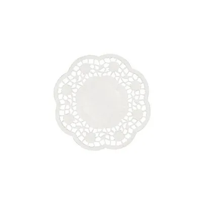 Produktbild von Teller- und Tassendeckchen rund Ø 10 cm weiss