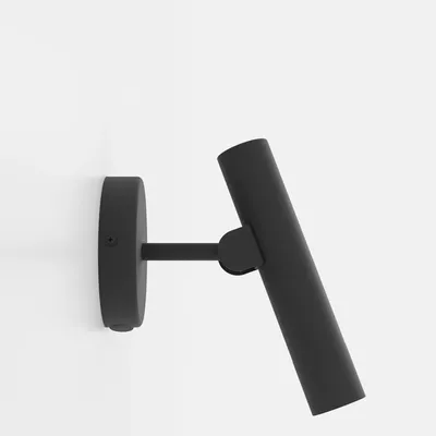 Immagine prodotto di Applique Moderna Almudaina Acciaio Nero 1 Luce Led Integrato 5W