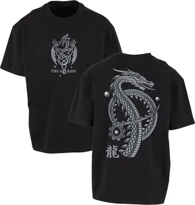 Produktbild von Game Of Thrones T-Shirt Uni House of the Dragon - Fire & Blood Dragon schwarz L