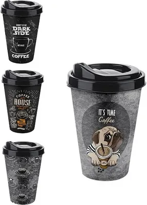 Obrázok produktu pre Téglik PH 400ml COFFEE TO GO, mix dekorov