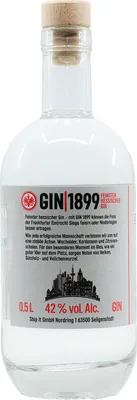 Produktbild von GIN 1899 - Eintracht Frankfurt Gin - 0,5l 42%vol.