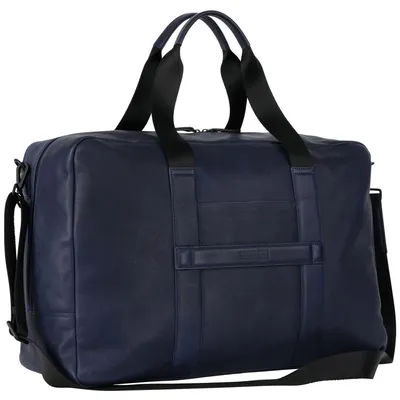 Imagen del producto de LEONHARD HEYDEN Cuero bolsa de viaje Den Haag Reisetasche 6756 Marineblau azul marino