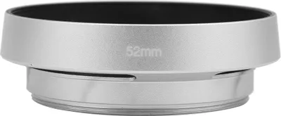 Image de Pare-soleil universel portable en alliage d'aluminium, argenté, 52 mm