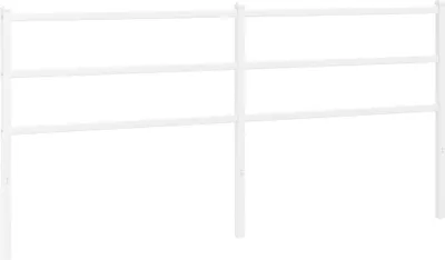 Produktbild von vidaXL Ersatz-Kopfteil Metall Weiß 180 cm