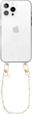 Produktbild von Crystal (Transparent) Transparant Cord Hülle  - Kompatibel mit iPhone 15 Pro
