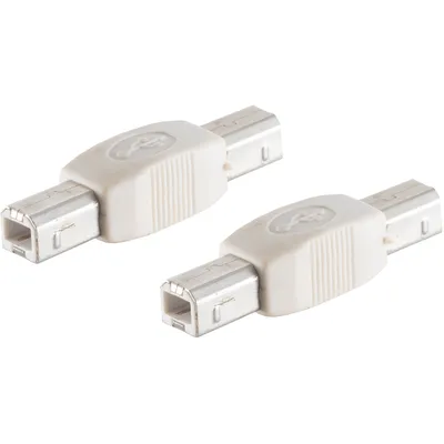 Produktbild von JAMEGA USB-2.0-Adapter, USB-B-Stecker auf USB-B-Stecker