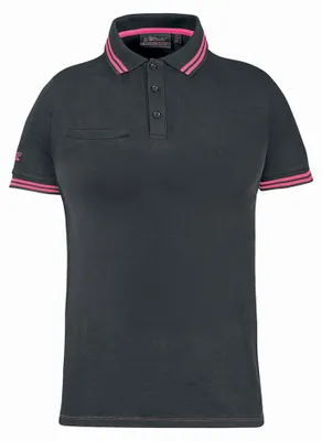 Immagine prodotto di Polo U-Power Way Lady, colore: grigio fucsia, taglia: XL