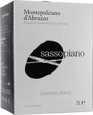 Produktbild von Sassopiano Montepulciano d'Abruzzo DOP -trocken- 5,0L BIB