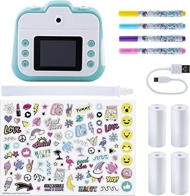 Produktbild von Canal Toys Photo Creator Instant Camera, Türkis, Weiß, Filter, MicroSD (TransFlash), 4 GB, 380 g, 60 mm