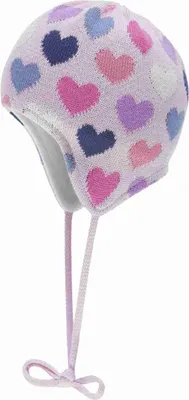 Immagine prodotto di Cappello da bambina Döll con motivo a cuore, rosa, cotone