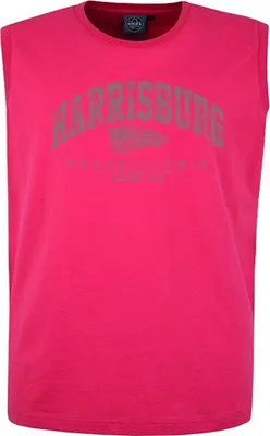 Produktbild von Übergrößen Tanktop Harrisburg Grau AHORN SPORTSWEAR Flame Red 8XL