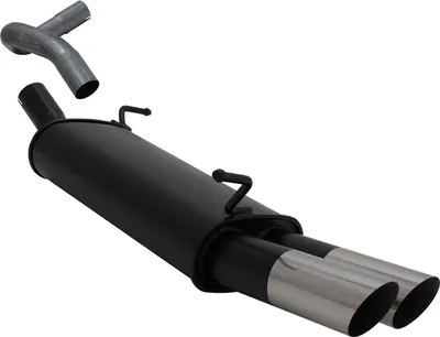 Produktbild von Novus Sportauspuff für Seat Ibiza 6L 2x76mm MS-Design Endschalldämpfer