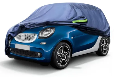 Produktbild von Autoabdeckplane Vollgarage für smart fortwo 2006-2022 Staubdicht Wasserdicht mit Aufbewahrungstasche