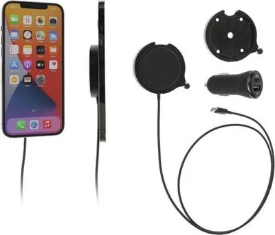 Image de Brodit 216324, Téléphone portable/Smartphone, Support actif, voiture/intérieur, noir