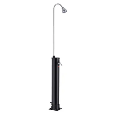 Produktbild von MONZANA® Solardusche 18 Liter mit Schutzhaube 60° UV-Beschichtet Gartendusche Campingdusche Regendusche Aluminium Pool Dusche Solar