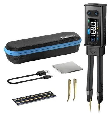 Immagine prodotto di FNIRSI LCR-ST2, pinzette tester digitali intelligenti mini, strumento di misurazione per componenti SMD