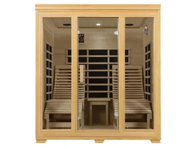 Zdjęcie produktu dla Sauna na podczerwień Billund 30227, podwójna technologia, dla 2 osób, 170 x 190 x 190 cm