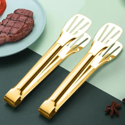 Productafbeelding van Set van 2 RVS Keukentangen 24 cm en 29 cm - Voor koken en grillen