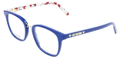 Produktbild von Love Moschino MOL537 Blue 47/19/145 Damen Brillen