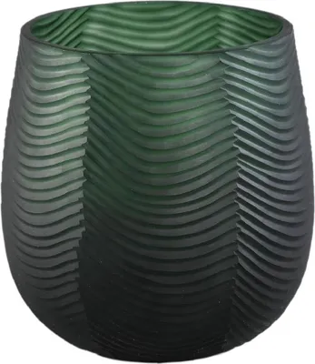 Produktbild von PTMD – Elichi-Vase – Grün – 20,5 x 20,5 x 20,5 cm