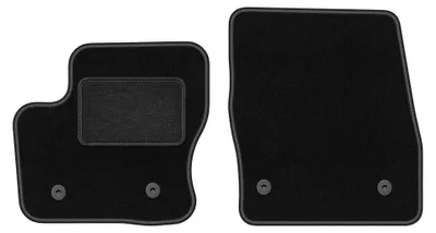 Immagine prodotto di Tappetini anteriori in moquette per Ford Transit Connect FL 2017- (commerciale) – 2 pezzi, neri, su misura – Wielganizator LUX