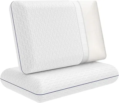 Obrázok produktu pre Polštár na krk z pamäťovej peny, ergonomický, 40x60 cm, vhodný pre ľudí, ktorí spávajú na boku