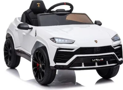Produktbild von Elektro Kinderauto "Lamborghini Urus" - lizenziert - 12V Akku, 2 Motoren- 2,4Ghz Fernsteuerung, MP3, Ledersitz+EVA-Weiss