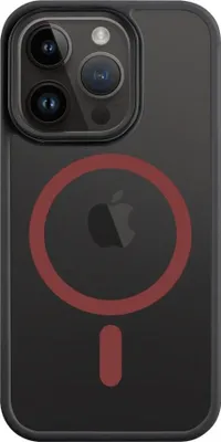 Imagen del producto de Funda táctica MagForce Hyperstealth 2.0 Kryt para iPhone 14 Pro Max, color negro/rojo