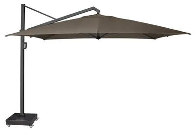 Produktbild von Platinum Sonnenschirm rechteckig 4x3m Icon T¹ Premium | hinten kippbarㅤ4.0 x 3.0 Meter 4 Havana | Anthrazit