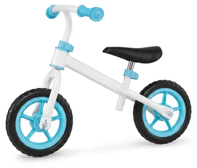 Image de COSTWAY : Vélo d'équilibre pour enfants à partir de 3 ans, adapté aux enfants jusqu'à 20 kg, avec guidon et selle réglables en hauteur, poignées antidérapantes et pneus robustes
