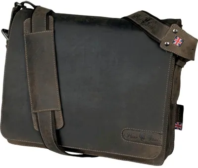 Produktbild von Pride & Soul Aktentasche CANDY 47137 32x25x11,5cm Echtleder braun